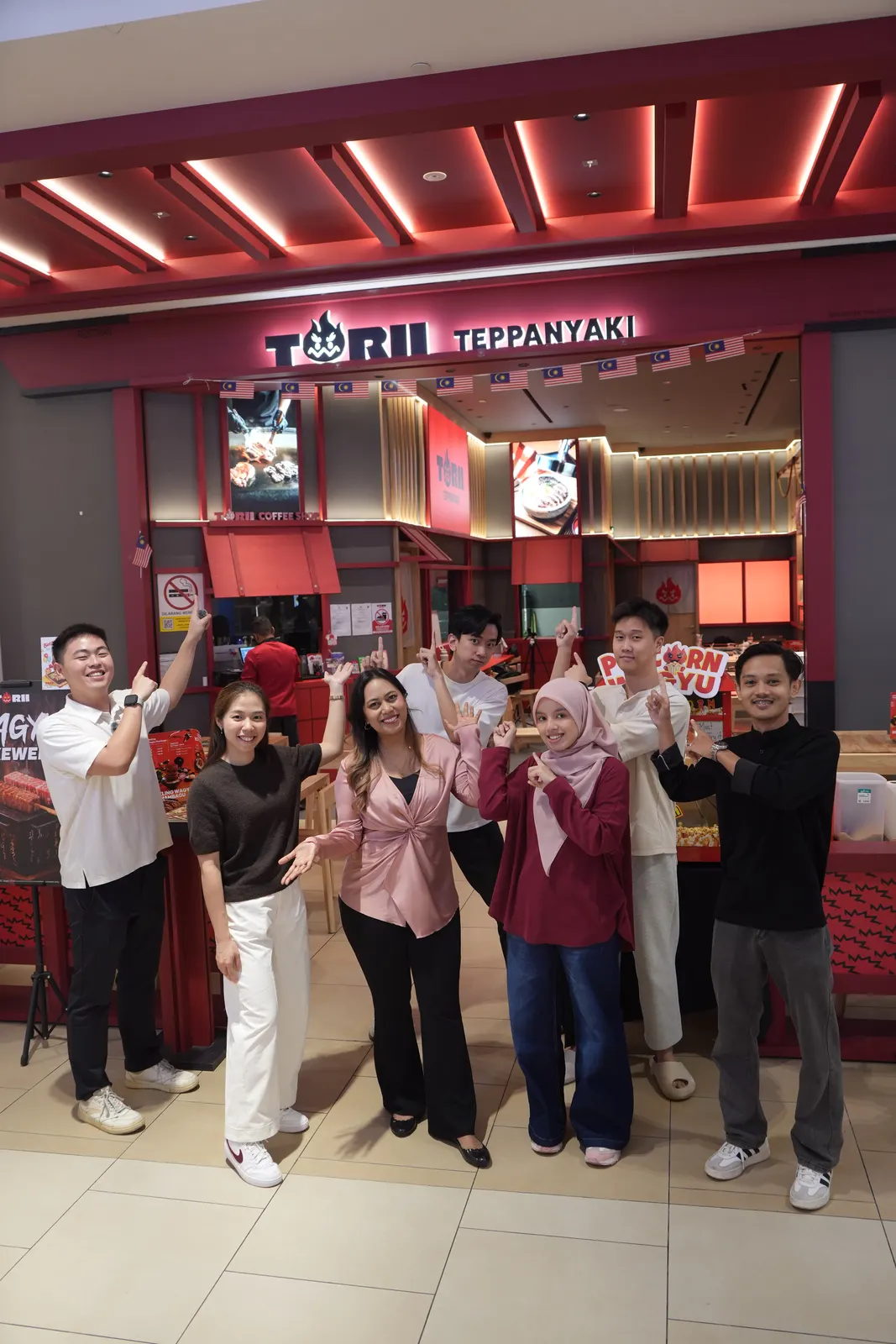 Torii Teppanyaki Content Shooting